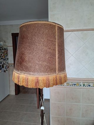 Lámpara de pie vintage salão