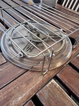 Plato giratorio para microondas 27 cm