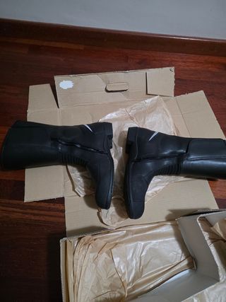 Botas de Moto BMW, cuero y gore tex t42