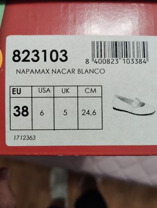 Zapatos blancos comunión/eventos niña