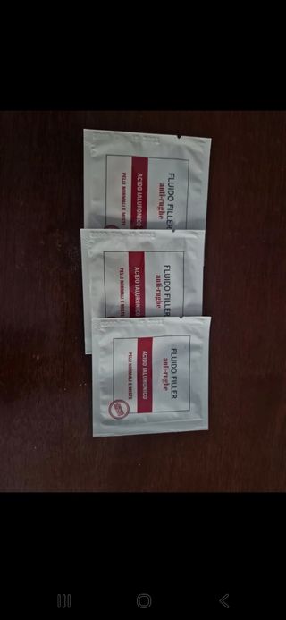 3x Fluido Filler Acido Ialuronico