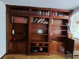 Mueble estantería de madera 300x60x250 cm