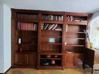 Mueble estantería de madera 300x60x250 cm