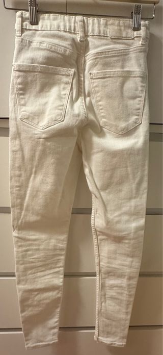 Pantalón vaquero blanco