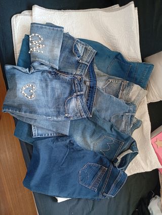 Lote 6 Vaqueros Tallas L-XL