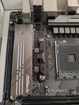 PLACA BASE ASROCK B550M-ITX/AC WIFI BT PCIe 4.0