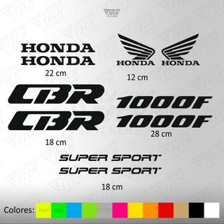 Pegatinas Honda CBR 1000F Super Sport