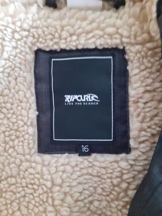 Rip Curl Talla 16 Abrigo 