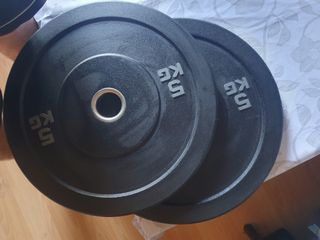 Discos Bumper 5 kg