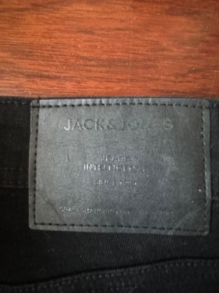 Pantalón tejano negro Jack & Jones