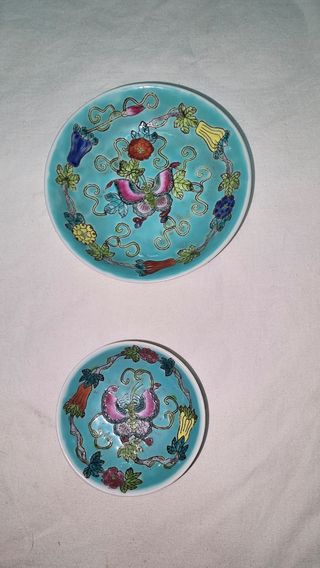 Conjunto porcelanas chinas Epoca Republica