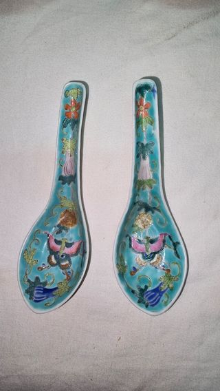 Conjunto porcelanas chinas Epoca Republica