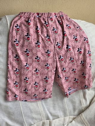 Pantalones Gucci Mickey Mouse Rosa