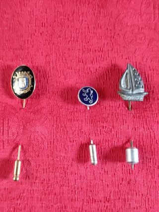 Alfileres de solapa / Broches de corbata