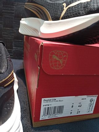 Puma Pounce Lite Negro/Dorado
Protread
