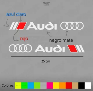 Pegatinas Audi