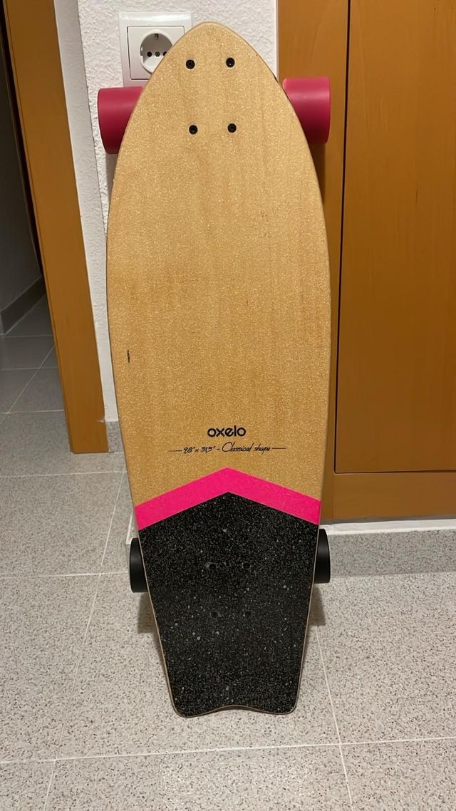 Monopatín Longboard Oxelo 36 x 9.5 - Classical sha