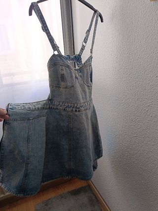 Vestido vaquero tirantes