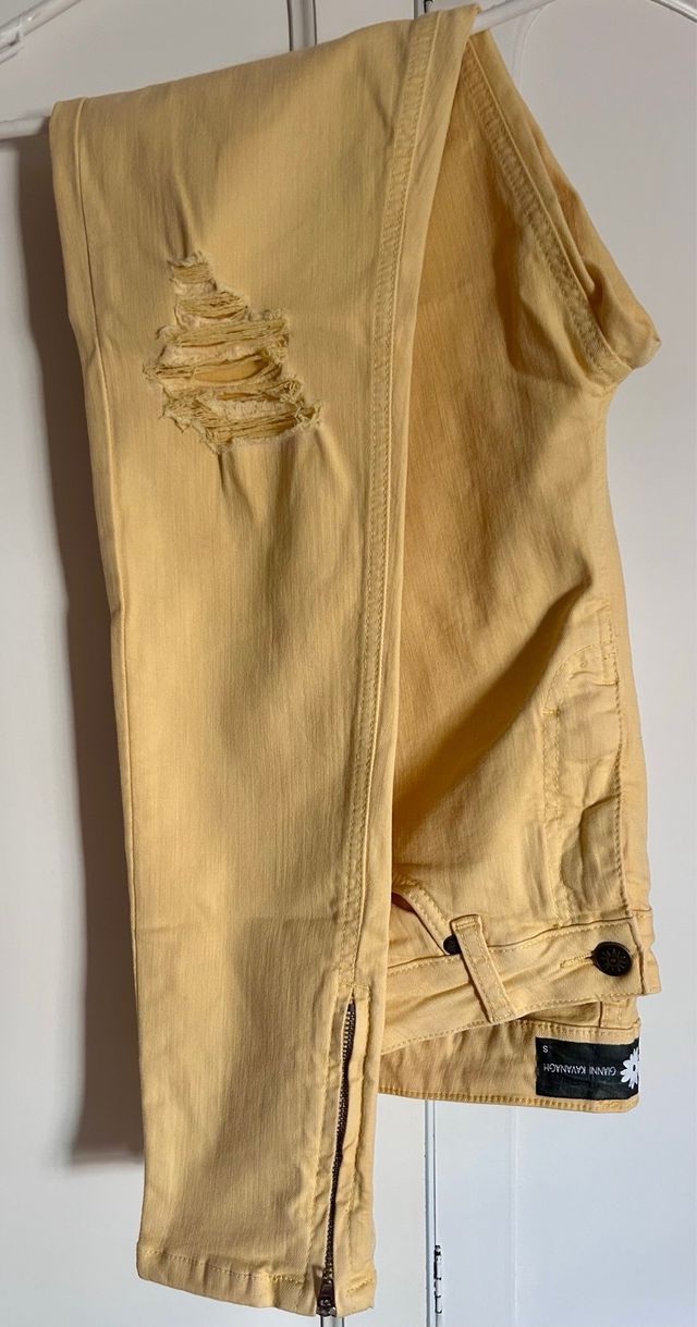 Gianni Kavanagh Jeans Ajustados Rotos Talla S