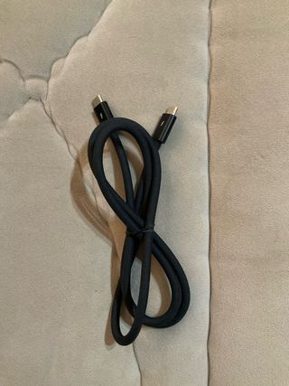 Cable USB-C Thunderbolt 1M Negro