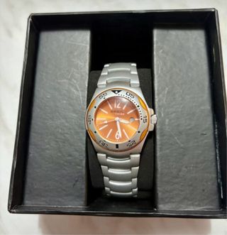 Orologio Breil Arancione/Argento