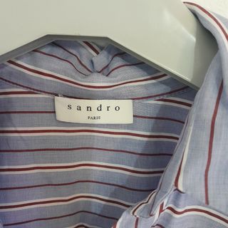 Camisa Sandro París Rayas Mujer