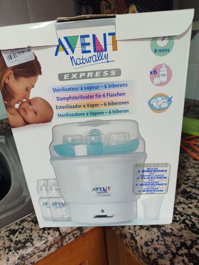 Esterilizador a vapor Avent