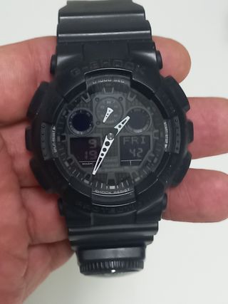 Reloj Casio G-Shock GA-100 Negro