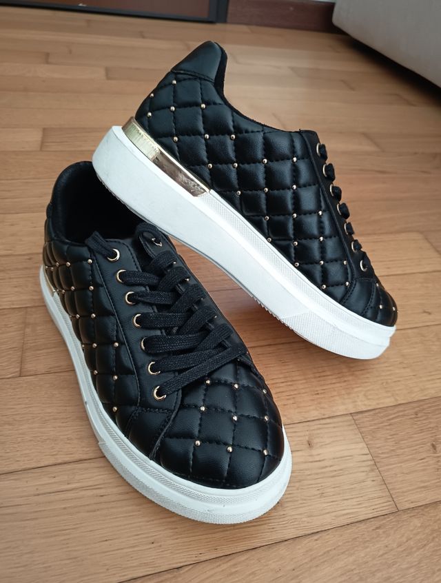 Scarpe Swish Jeans Nere e Oro Tg 37