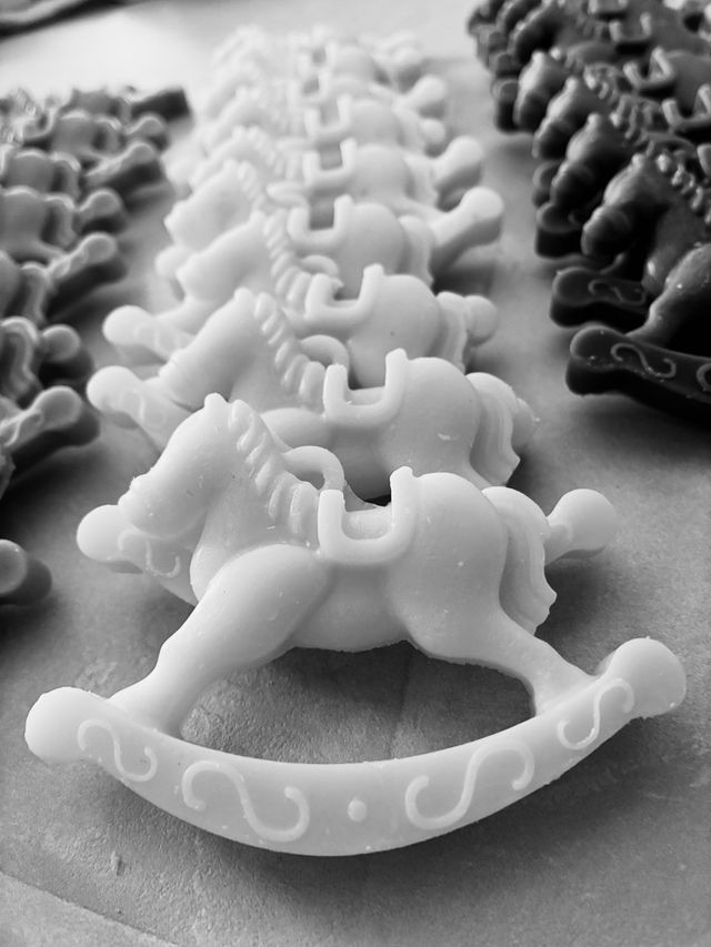 Candela cavallo a dondolo