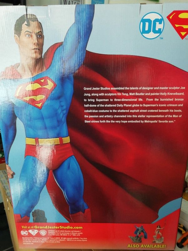 Statua Superman Grand Jester Studios DC Comics