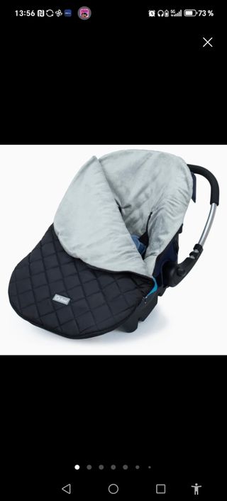 Saco para silla de bebé con forro
