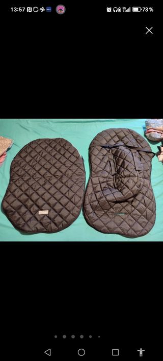 Saco para silla de bebé con forro