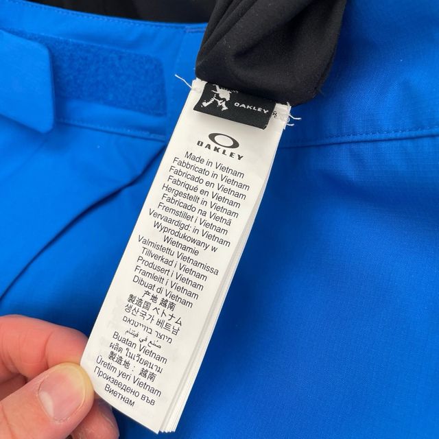 Oakley Buckeye Gore-Tex Pantaloni Sci Blu