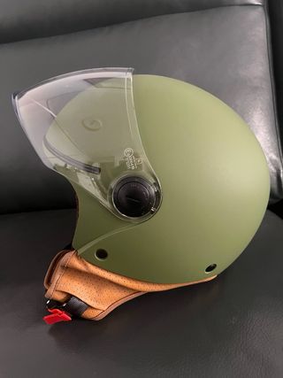 Casco Jet MTHELMETS Verde