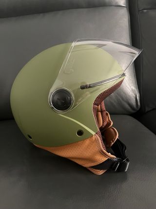Casco Jet MTHELMETS Verde