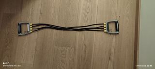 Aparatos de gimnasio.