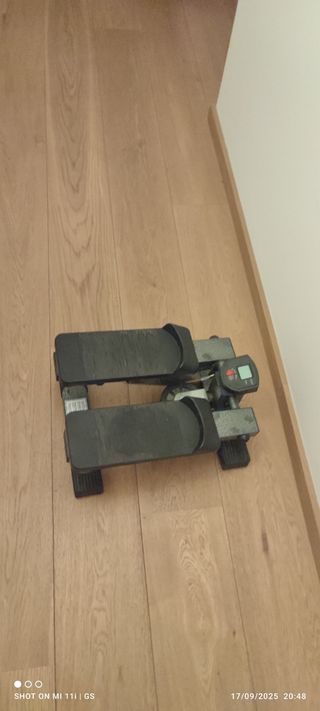 Aparatos de gimnasio.