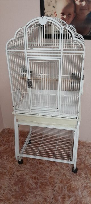 Jaula para pájaros loros ninfas agaponis