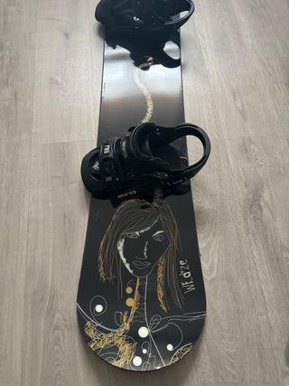 Tabla Snowboard Wed'ze Negra