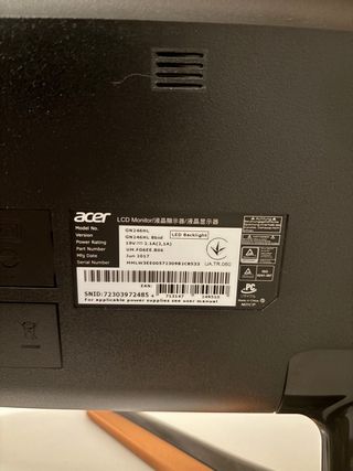 Monitor Acer Negro
