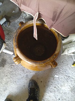 Macetero de terracota