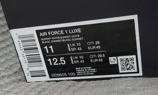 Nike Air Force One Luxe Blancas