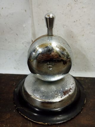 LIQUIDACIÓN Timbre de hotel antiguo Eibar
