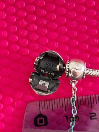 Pulsera Pandora Corazón Plata