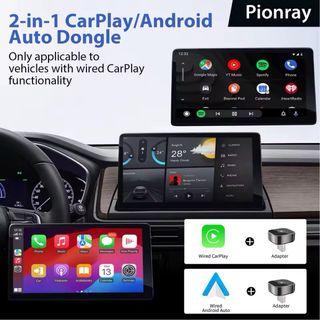Adaptador CarPlay Inalámbrico Pionray 2 en 1