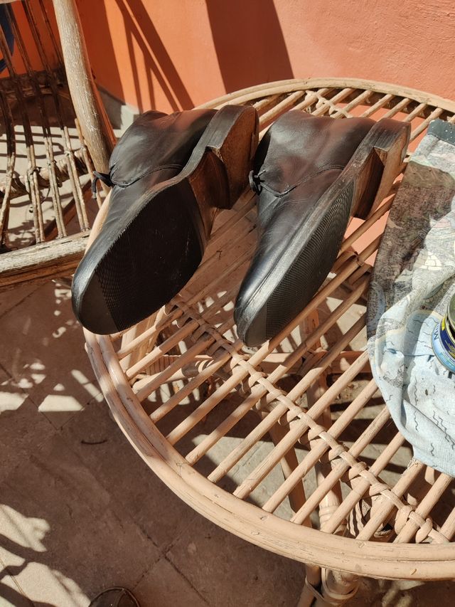 Church's Scarponcini Pelle Neri Taglia 41.5