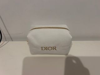 Pochette Dior Terciopelo Blanca
