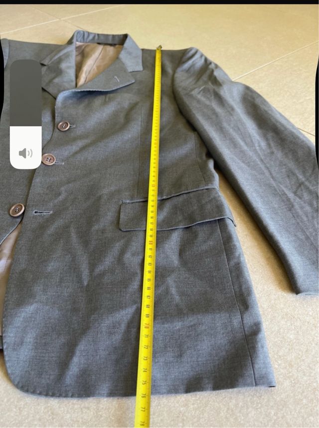 Loro Piana Tasmania 120's Grigio 46