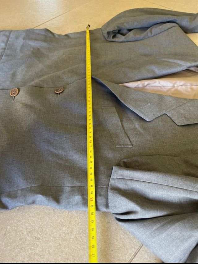 Loro Piana Tasmania 120's Grigio 46